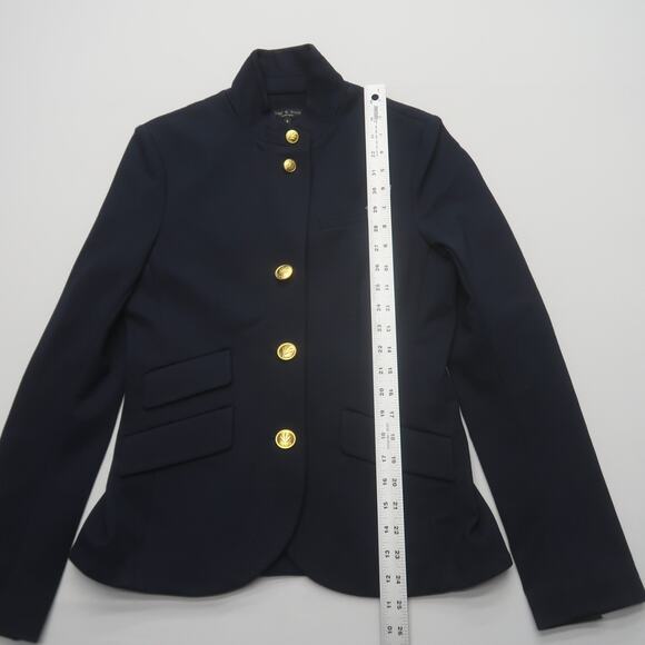 Rag & Bone Slade Ponte Blazer in Salute Size 6 - Picture 8 of 12